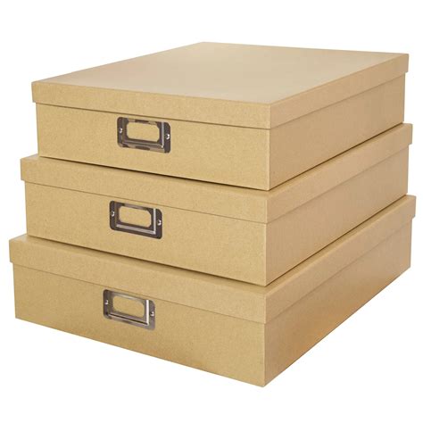 paper storage boxes with metal corners|Decorative Paper Covered Storage Box W/ Metal Protective .